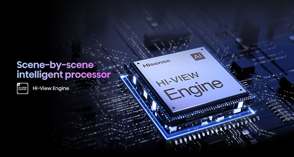 پردازنده مینی ال ای دی تلویزیون هایسنس مدل 55U7K