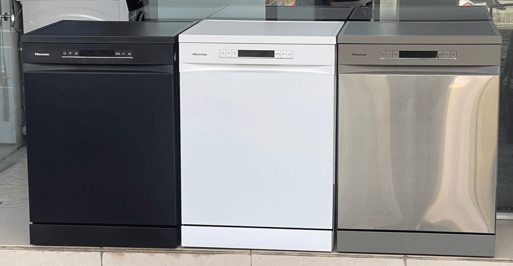 خصوصیات بدنه و رنگبندی ماشین ظرفشویی 15 نفره هایسنس مدل HS623E91B