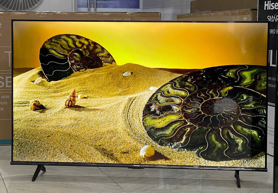 طراحی زیبای بدنه تلویزیون 55 اینچ هایسنس مدل A62KS